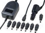 Адаптер за лаптоп универсален ZS-LAP-CR90AA Power supply unit for notebook for car 90W 8 conector